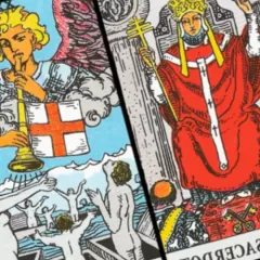 El simbolismo poderoso de El Papa y El Colgado en el Tarot