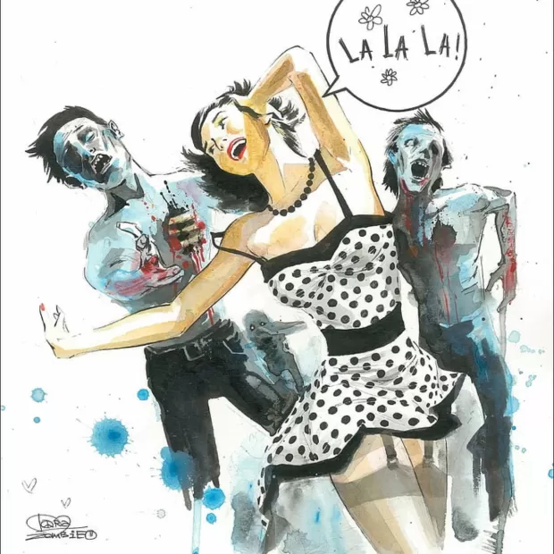 chica zombie