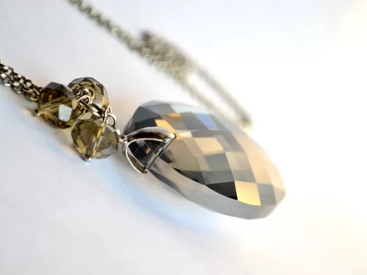 pendientes bola plata