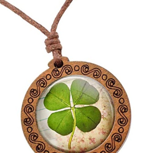 Amuletos con el Trébol de 4 hojas Pulseras y Collares