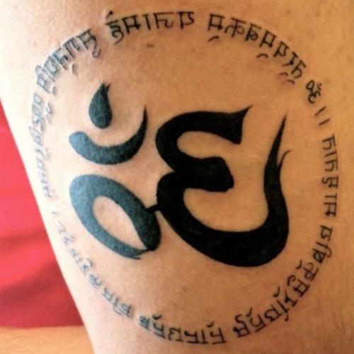 Mantra Om Significado Tatuaje Símbolo