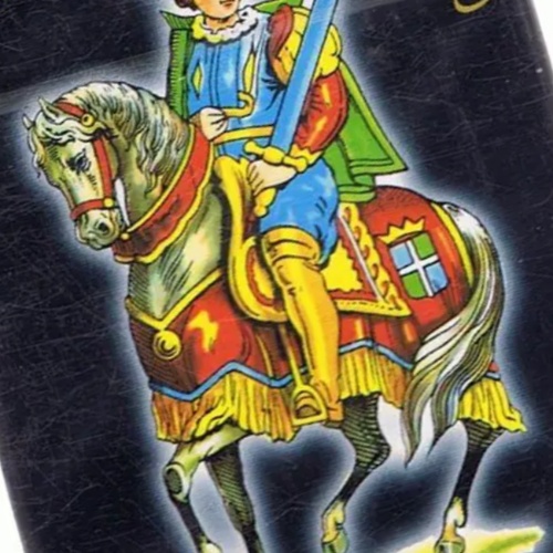 Significado Caballo de Espadas Carta 11 Tarot Baraja Española Marsella o Rider